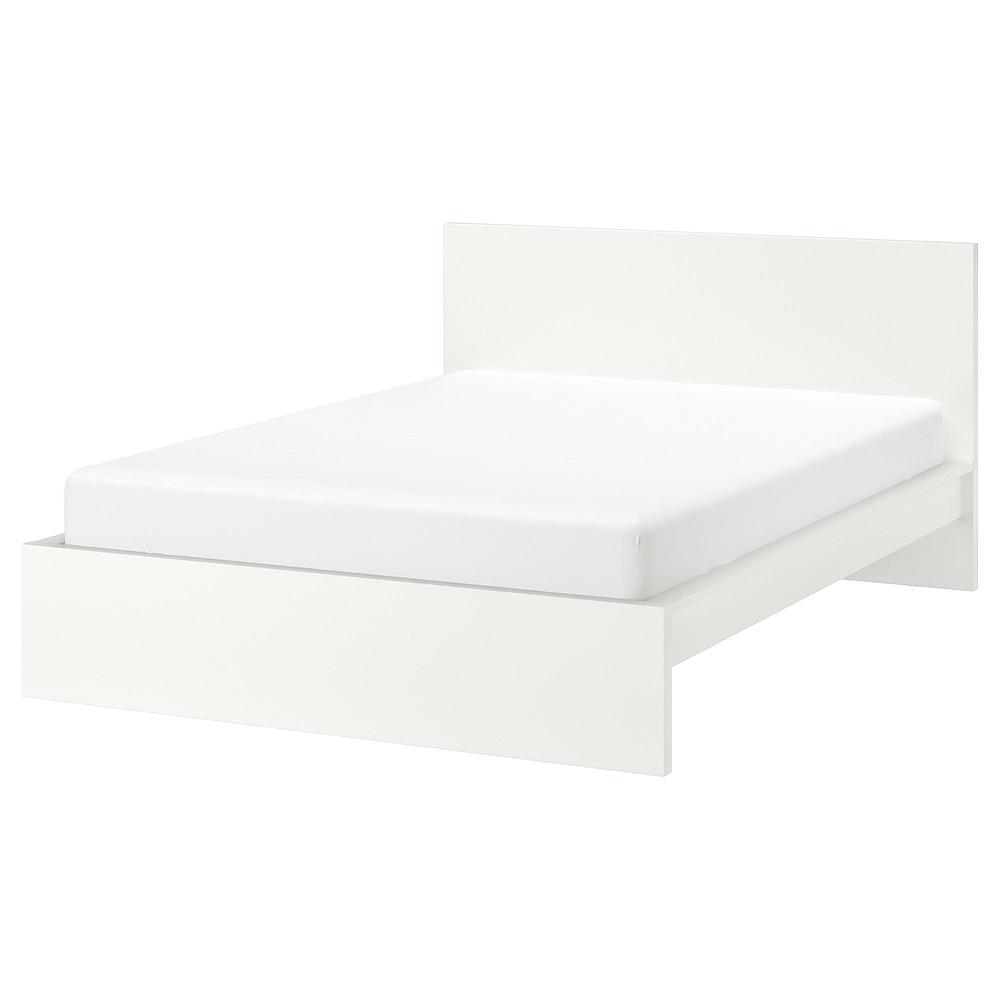 Malm Bed Frame High 180x200 Cm, Small Double Bed Frame Ikea