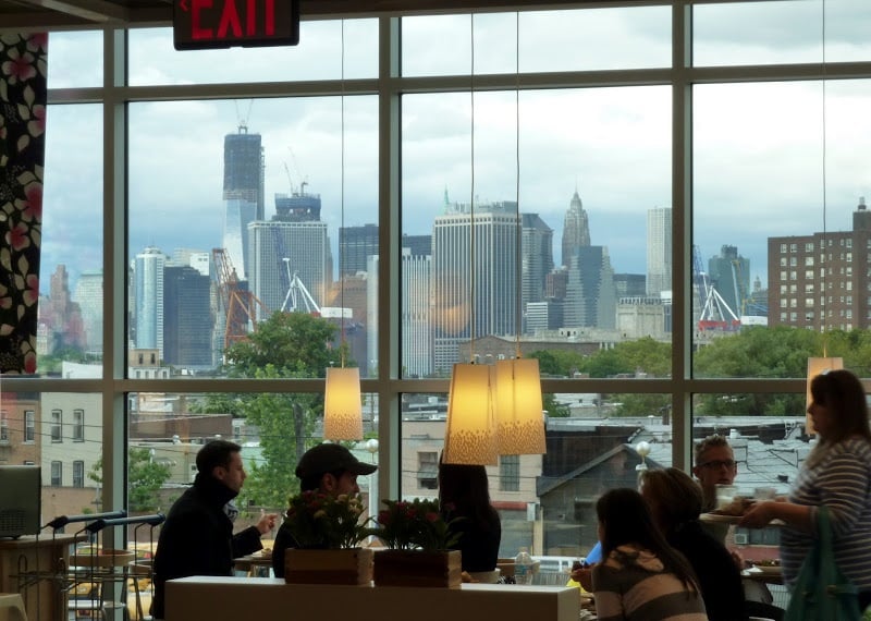 Вид из магазина ИКЕА