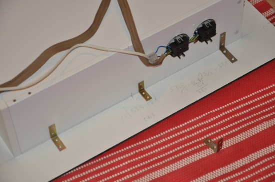 Монтаж фронтальной панель