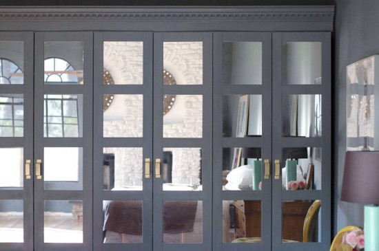 Зеркальные двери гардероба ПАКС