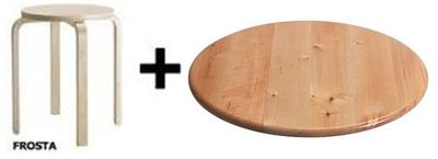 Креативный столик для кофейной церемонии 