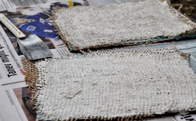 Мешковина для рамки