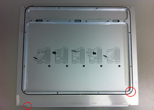 Делаем отверстия в панели