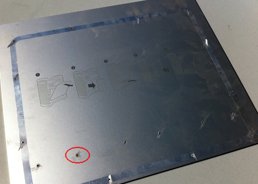 Отверстия для фиксации