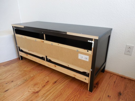 Задняя сторона тумбы ХЕМНЭС