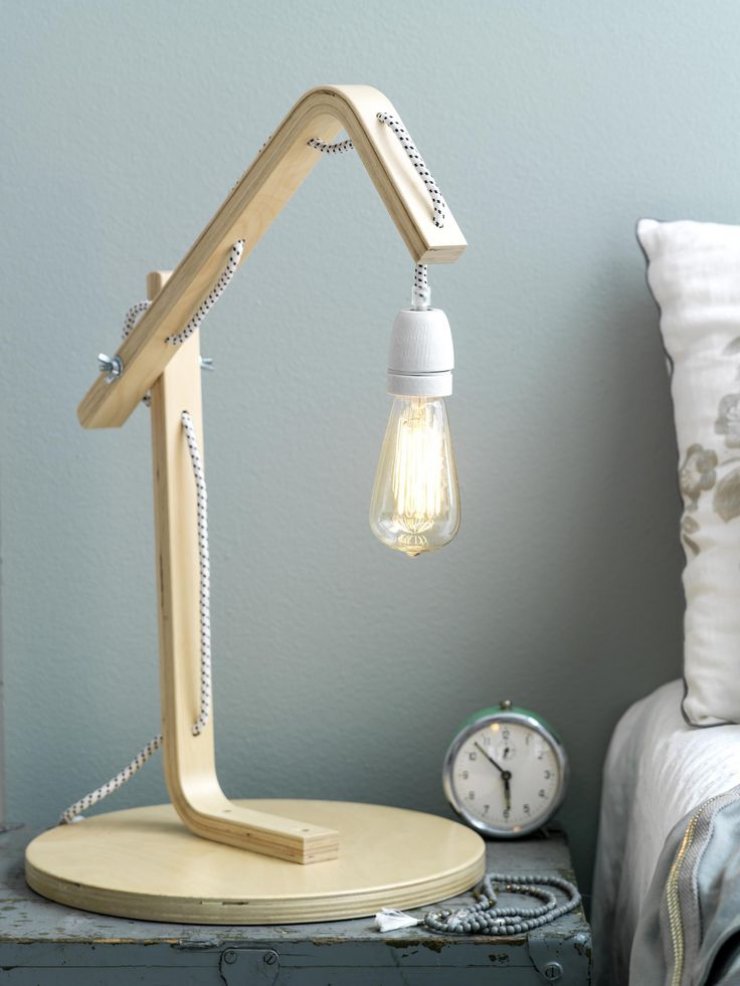 Table lamp from FROST stool